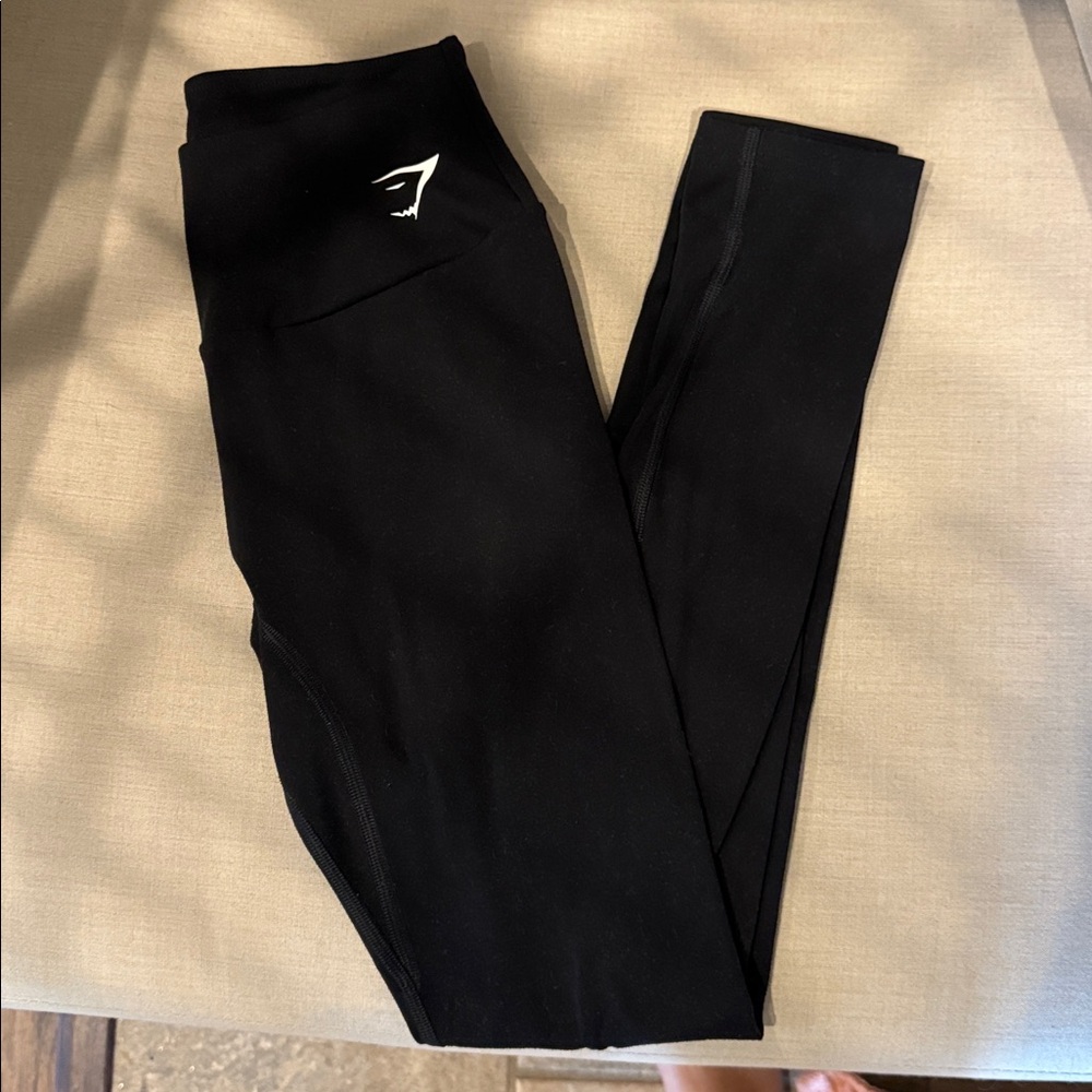 Gymshark Jet Black Performance Leggings